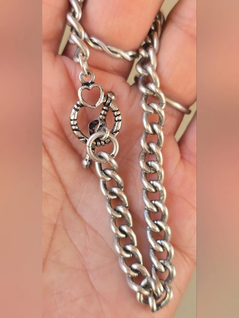 Sterling chunky solid
